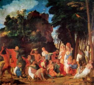 Scopri di più sull'articolo Festino degli dèi di Giovanni Bellini